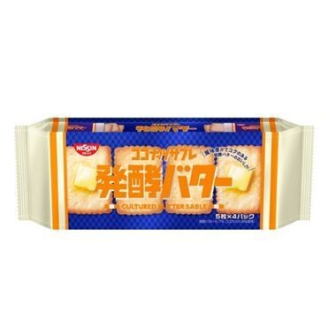 Nissin, “Kokos-Sable, fermentierte Butter” 20 Stück in 1 Beutel