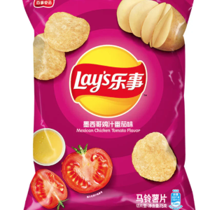 Lays Mexican Chicken Tomaten – China (Fall von 12) – 70g