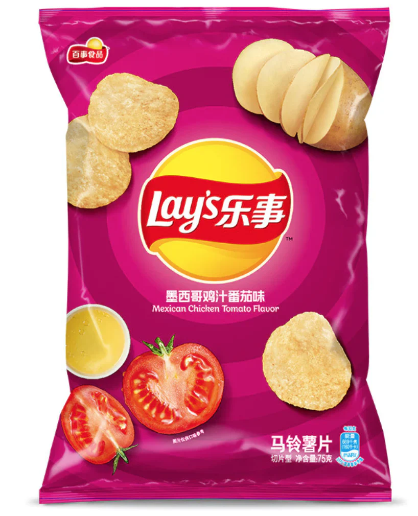 Lays Mexikanische Hähnchentomate 70g – CHINA (12 Stück)
