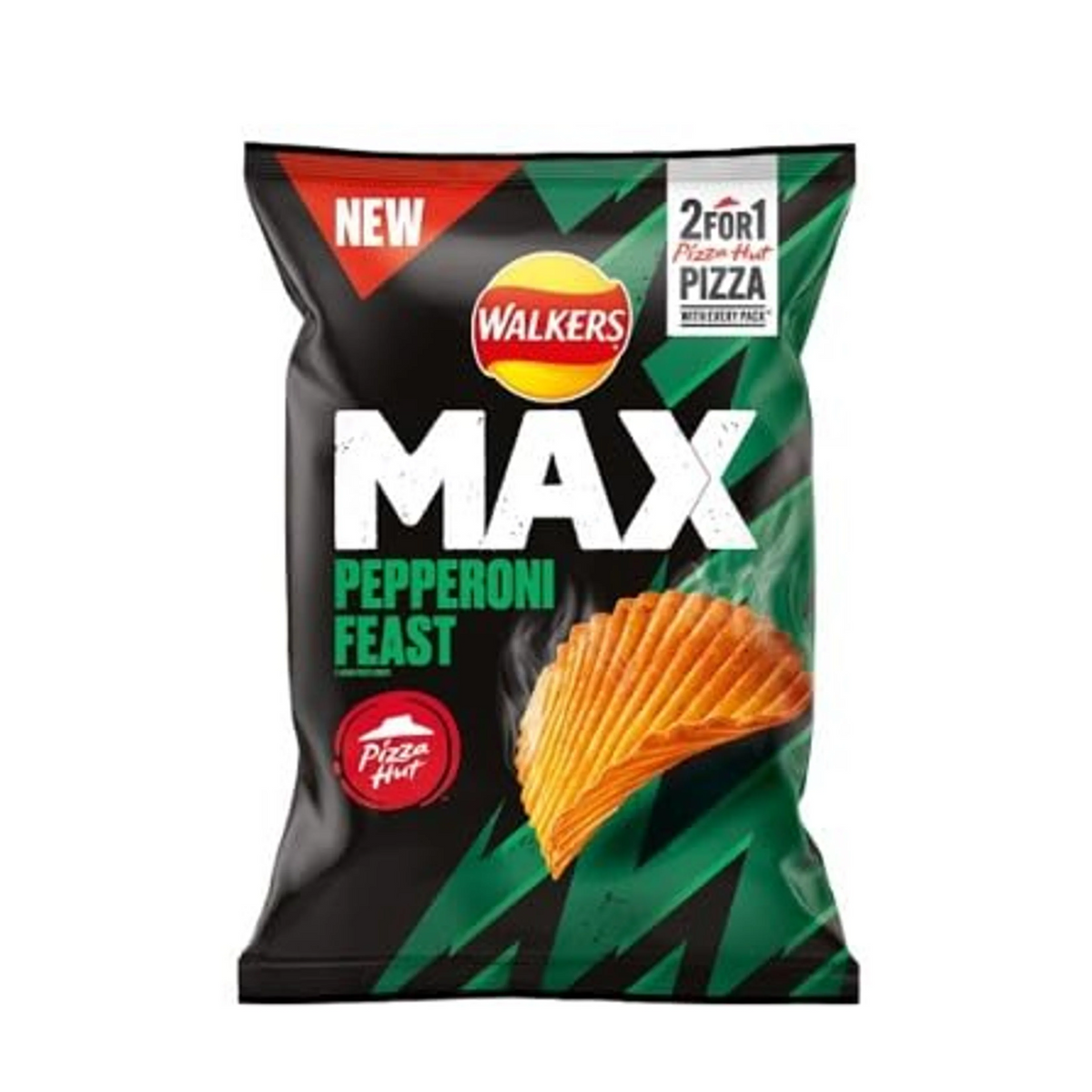 Walkers/ Lays Pizza Hut Pepperoni Fest 70g – Großbritannien (Fall von 12)