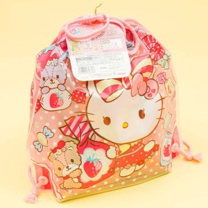 Hello Kitty Drawstring Beutel mit Snacks