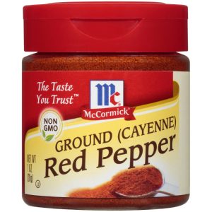 McCormick Gewürz Cayennepfeffer, rot, gemahlen, 1 Unze – Packung mit 6 Stück
