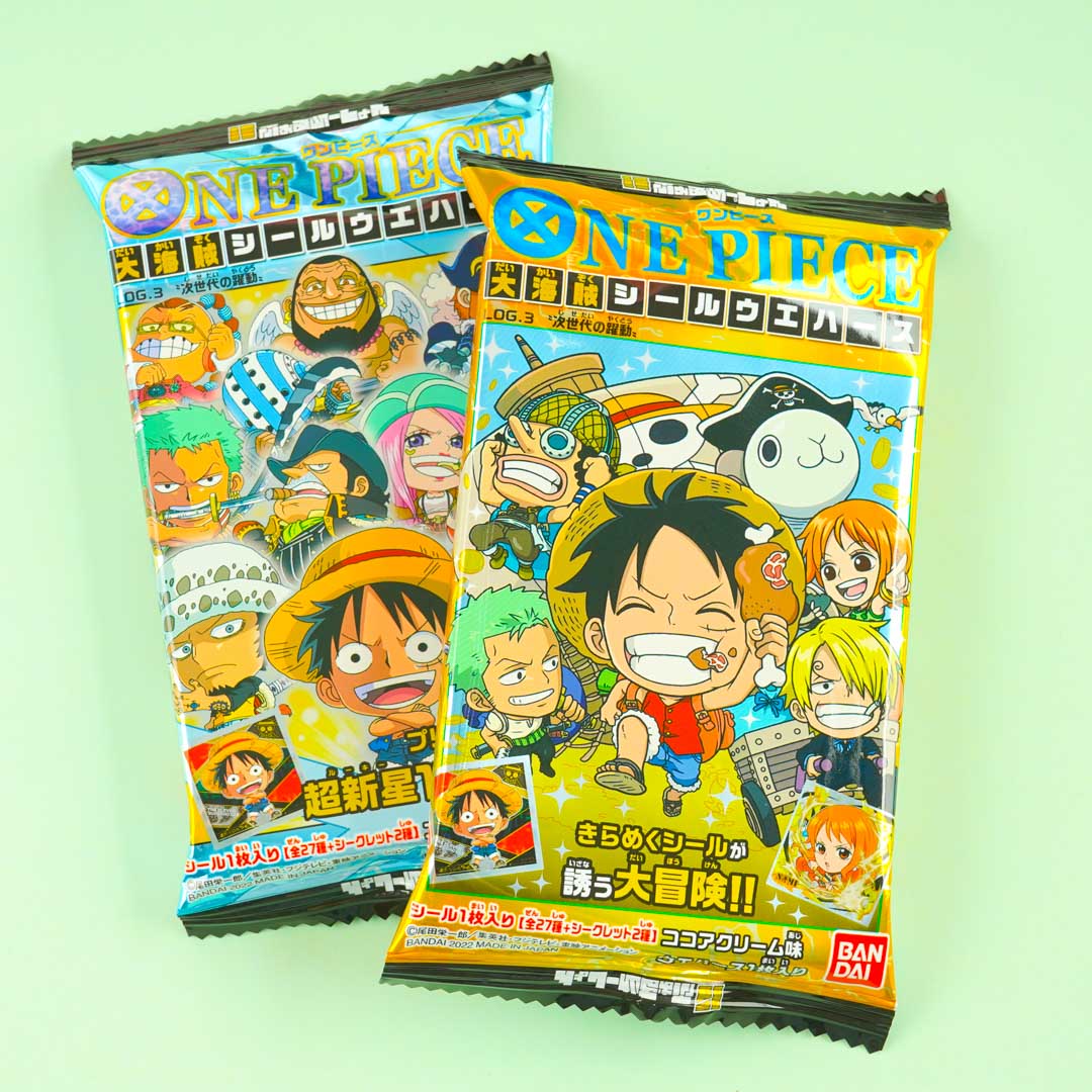 One Piece Niformation Großes Piratensiegel Log.3 Waffel & Seal Aufkleber