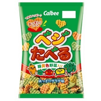 Calbee “Gemüse-Taberu”, Gemüse-Snack, 55g