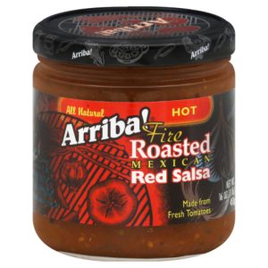 Arriba! – Salsa Rot heiß, 16 Unzen – Packung mit 6 Stück