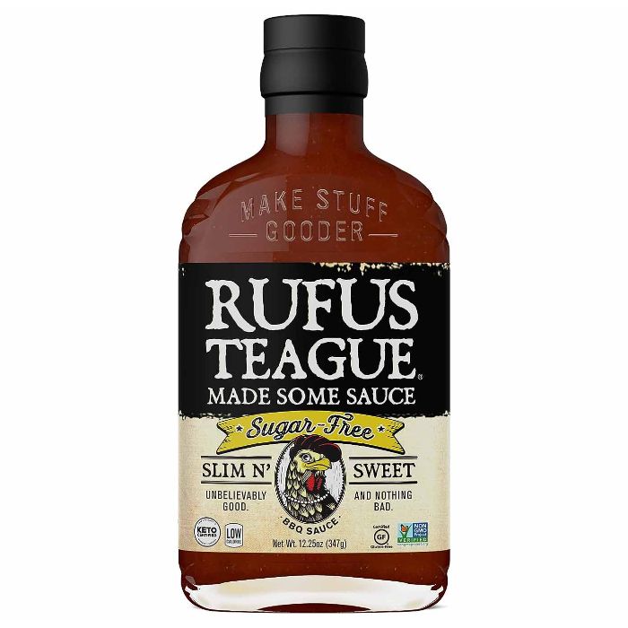 Rufus Teague Sauce Bbq Slim N süß 12.25 Oz – Packung mit 6 Stück