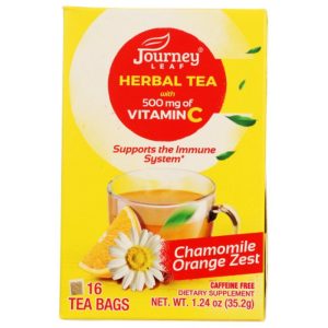 Journey Leaf Tee Kamille orange Zest 1,24 Unzen – Packung mit 8