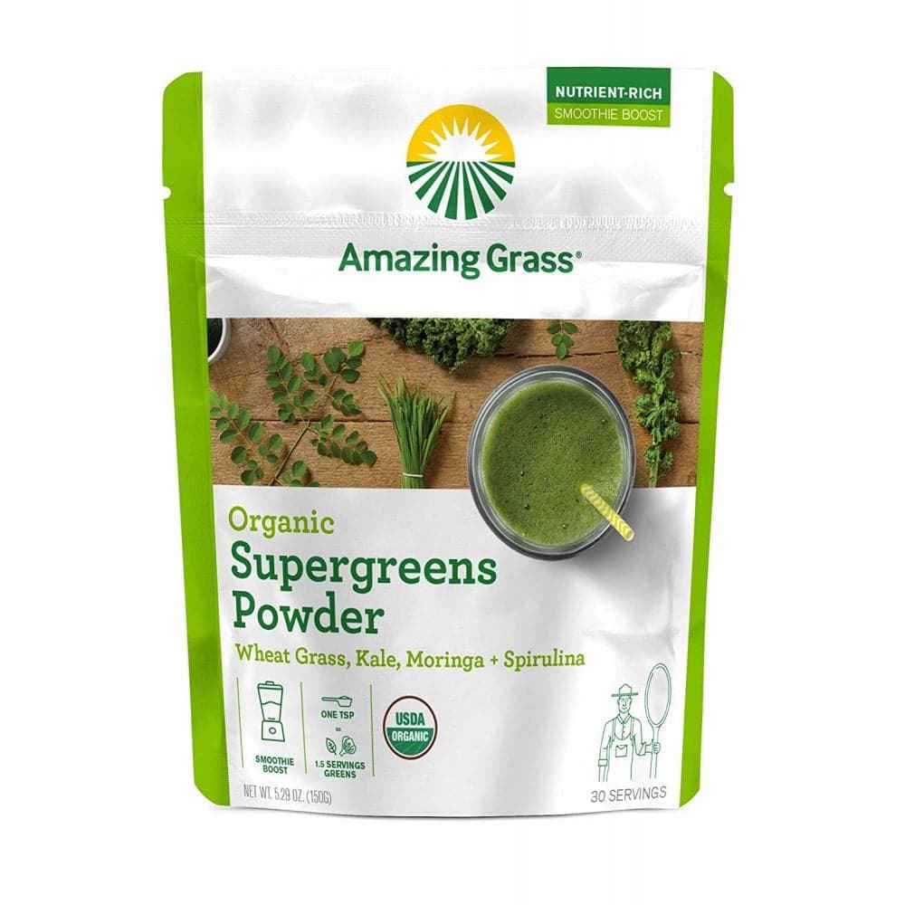 Amazing Grass – Bio Supergreens Pulver, 150g