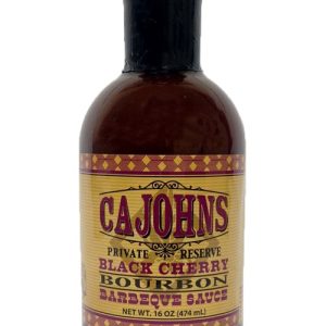 Cajohns Schwarz Kirsch Bourbon Grillsauce, . – 16oz