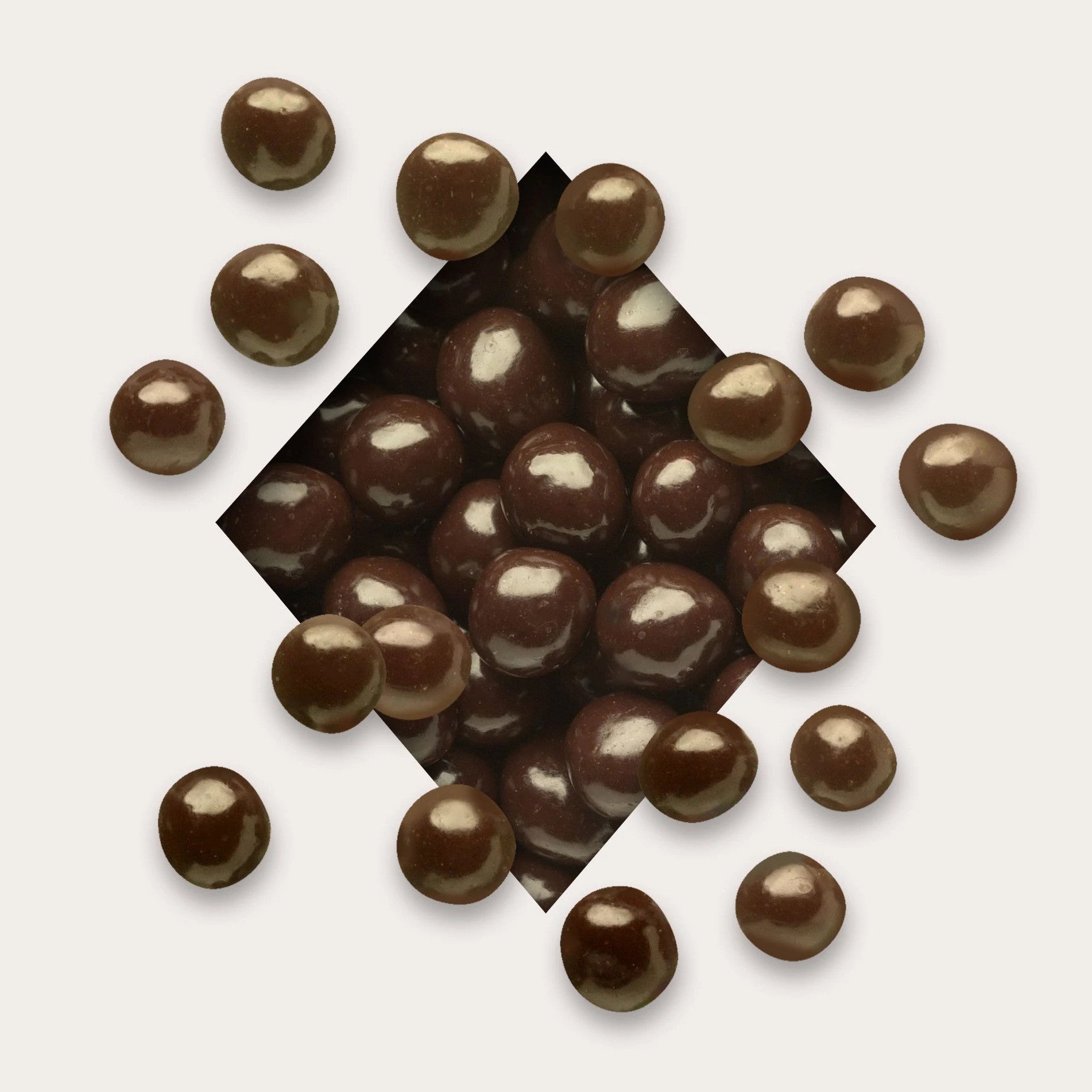 Schokolade Blaubeeren