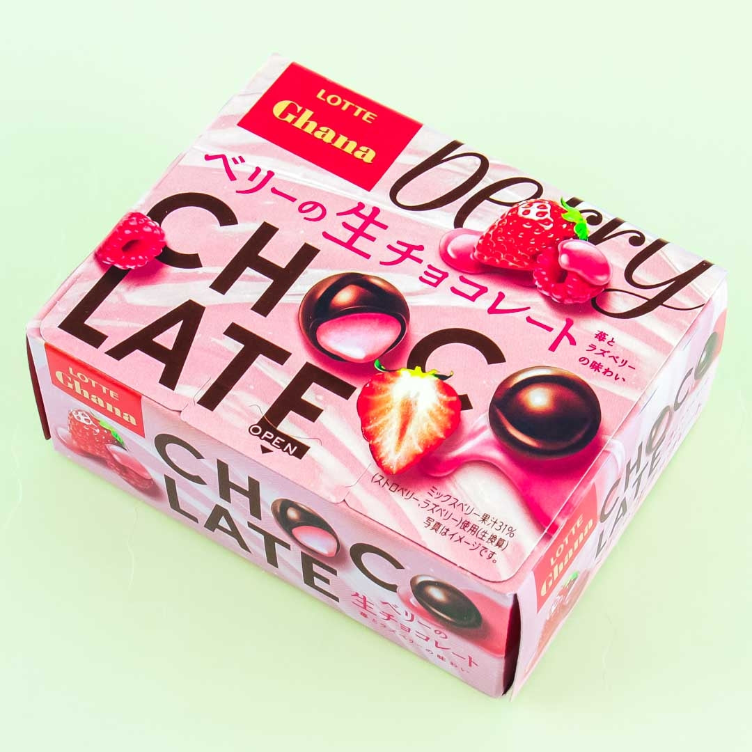 Lotte Ghana Rohe Schokolade – Beeren