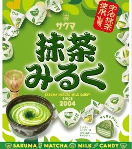 Sakuma, Matcha-Milch, Matcha Grüntee und Milch harte Süßigkeiten, – 58g