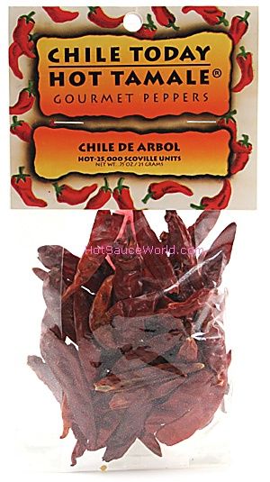Des Arbol Ganze Chiles,.75oz