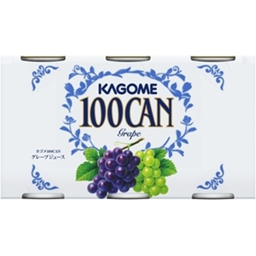 Kagome, 100CAN, Traube 100% Saft 160g