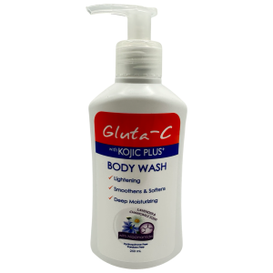 Gluta-c – kojische Körperwäsche – Lavendel und Kamille Duft – 250 ml