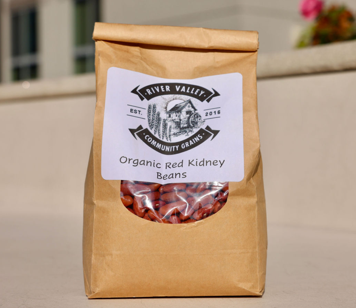 River Valley Community Grains Bio Rote Kidneybohnen Tasche – 6 Beutel x 2 LB Fall