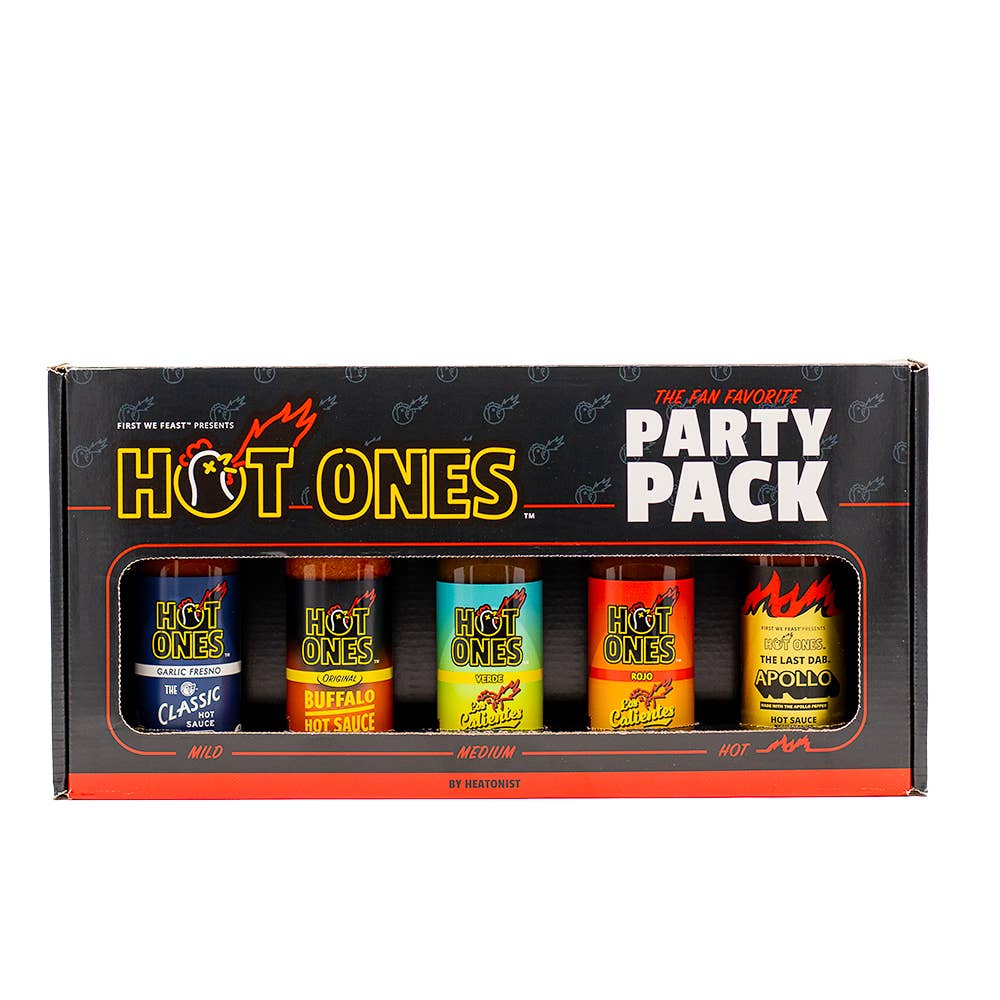 Heatonist – Hot Ones Chilisauce Fan Favorite Party Packung – Hot Ones Hot