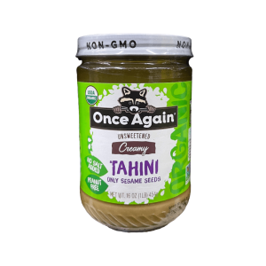 Once Again Tahini Creamy Only Sesamsamen ungesüßt