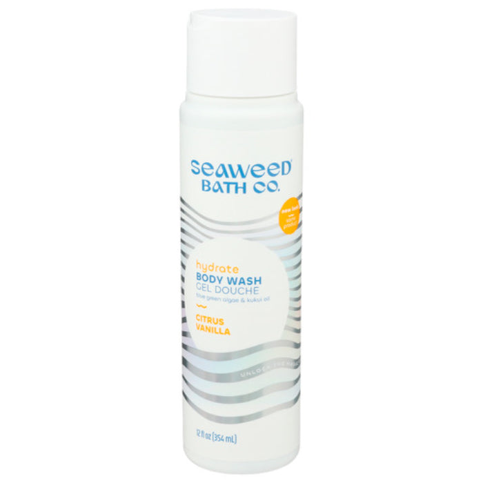 Seetang Bad Unternehmen Duschgel in Hydrate Citrus 12 fl oz – Packung mit 1