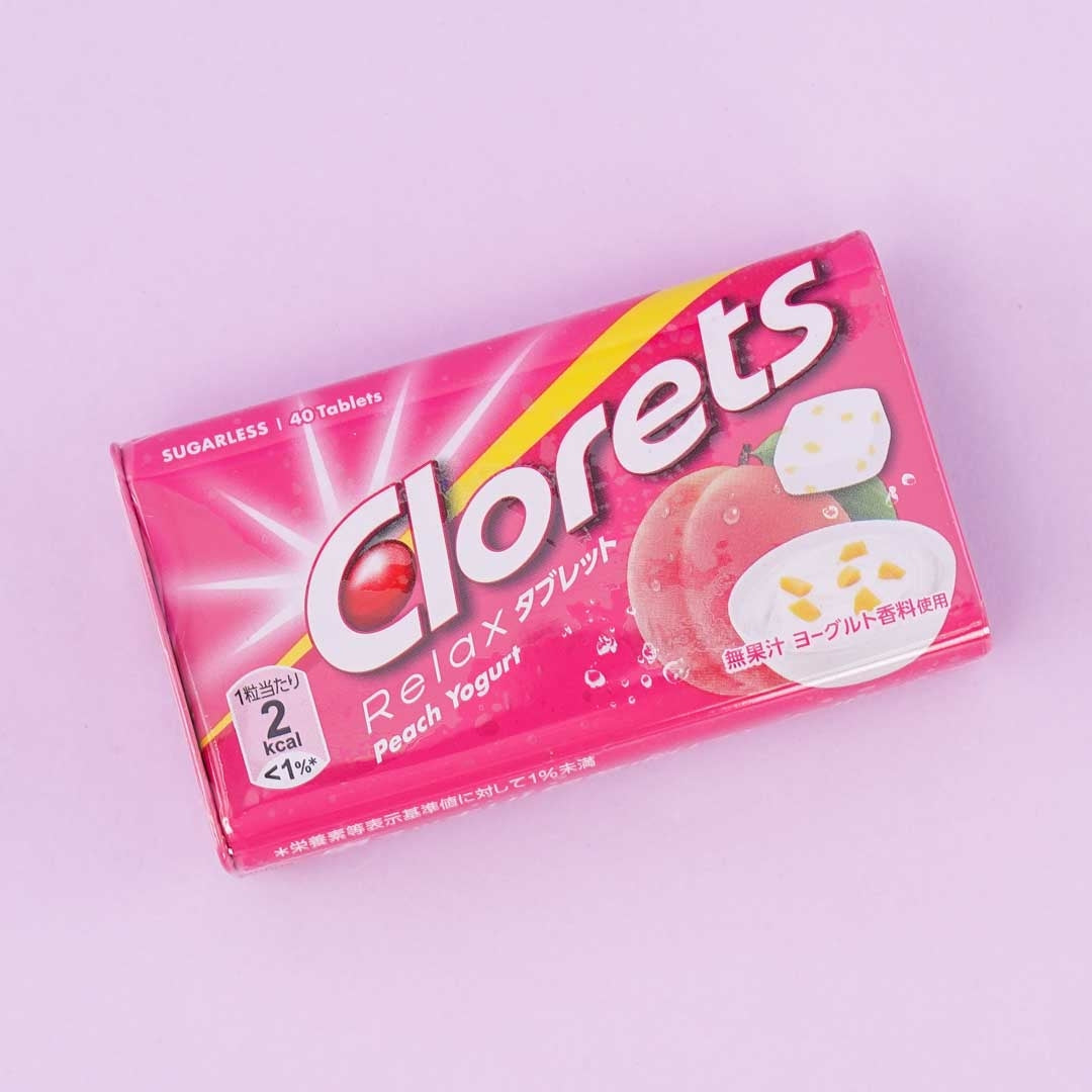 Clorets Relax Tablet Minzbonbons – Pfirsich Joghurt