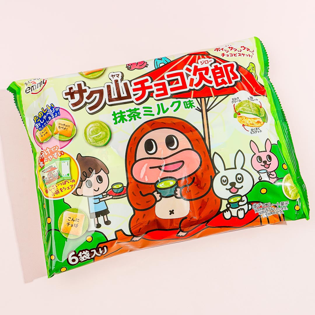Shoei Delicy Sakuyama Choco Jiro Kekse – Matcha Milch