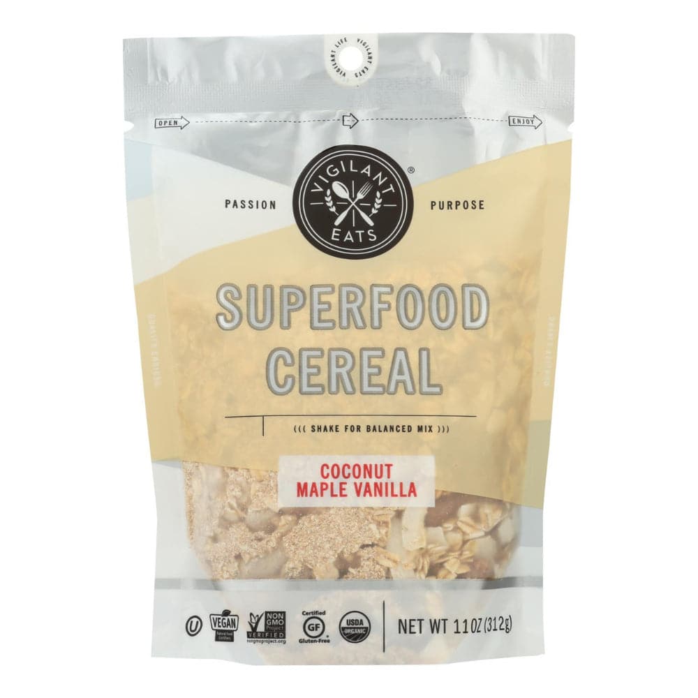 Wachsames Essen – Kokos Maple Vanille Superfood Cereal