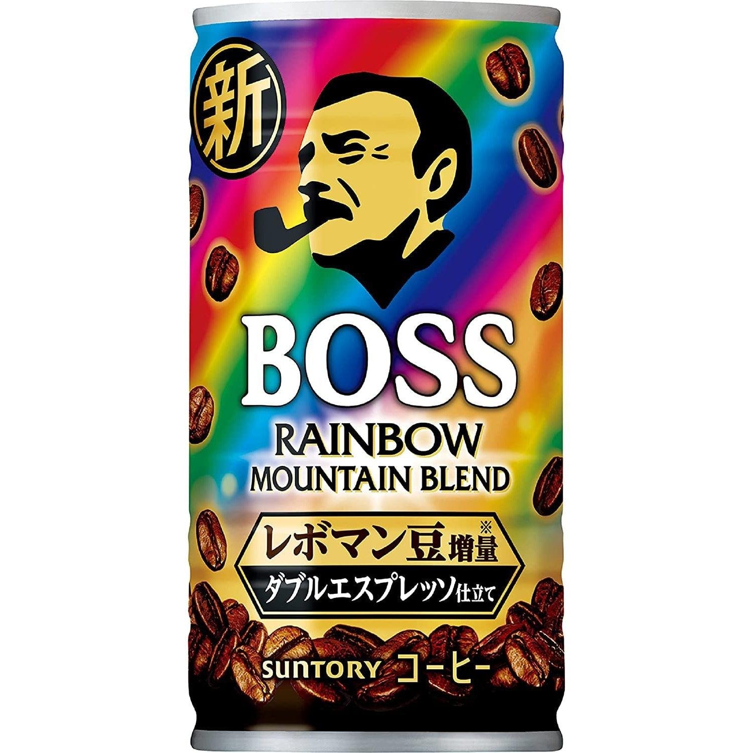 Suntory Boss Rainbow Mountain Blend Dosenkaffee (Box mit 30 Dosen)