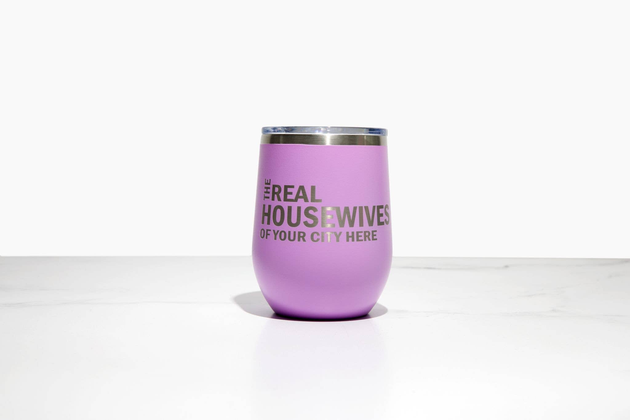 Calm Down Caren – Echte Hausfrauen von Baltimore Wine Tumbler