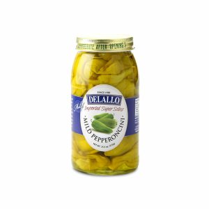 Delallo – milde Pepperoncini, 25,50 oz | 6er-Pack