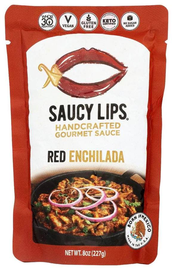 Würzige Lippen Rote Enchilada Sauce, 8 OZ – Packung mit 6
