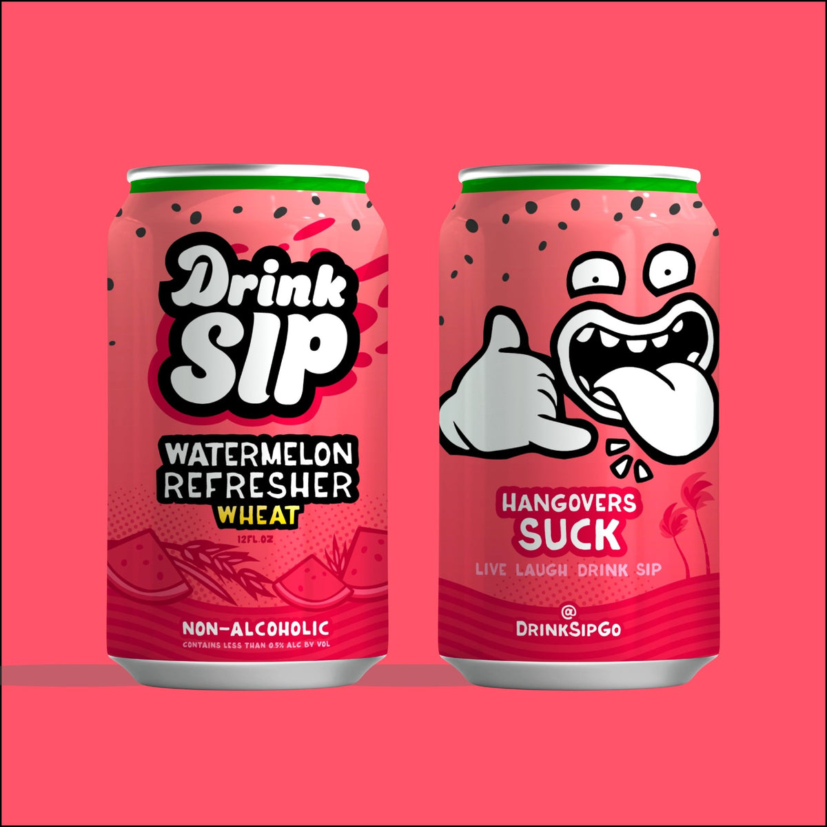 DrinkSip Wassermelone Auffrischer