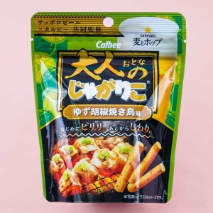 Jagariko Kartoffel-Snacks-Packung für Erwachsene – yuzu kosho yakitori