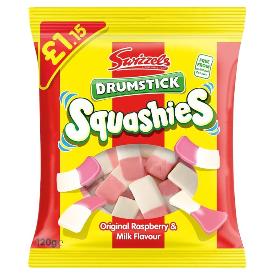 Squashues Drumstick – Original Himbeer & Milchgeschmack