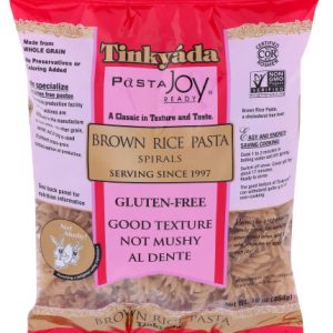 Tinkyada Nudeln brauner Reis Spirale 16 Unzen – Packung mit 1
