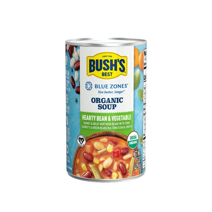 Bushs Best – Herzhafte Bohnengemüsesuppe, 15 Oz (Packung mit 6)