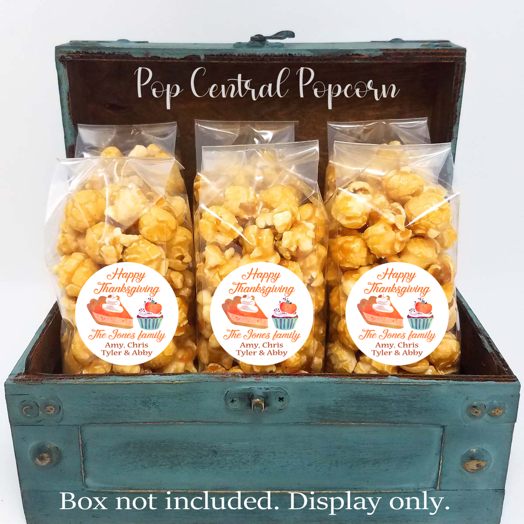 Thanksgiving Desserts – Popcorn Geschenktüten