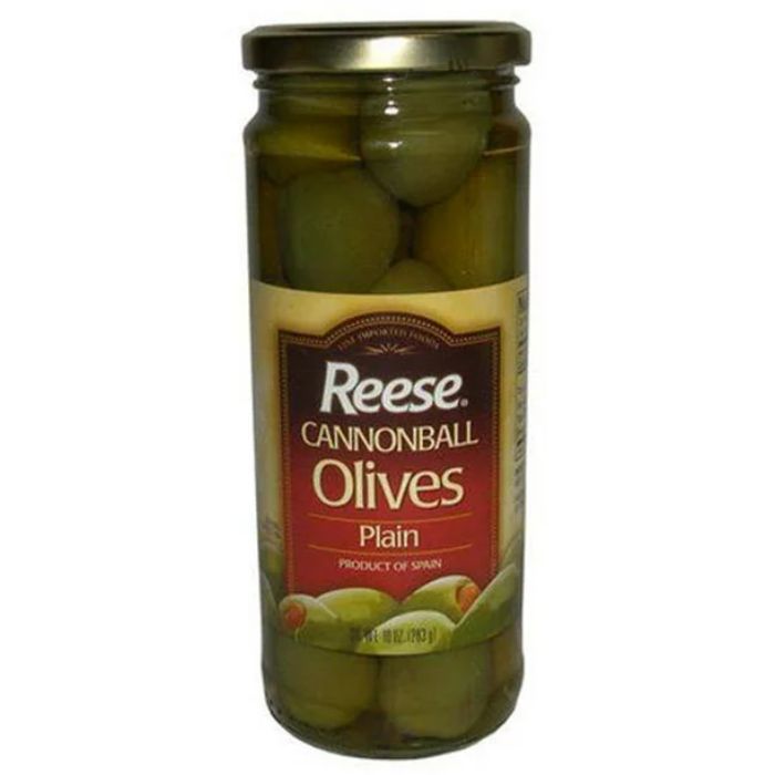 Reese Cannonball Plain Oliven 10 Oz – Packung mit 6