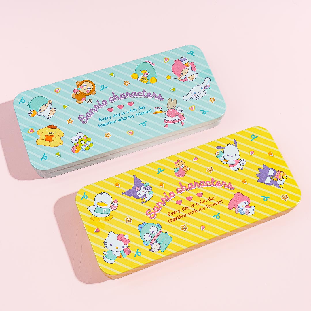 Sanrio Charaktere Gestreifte Blechdose Schokolade