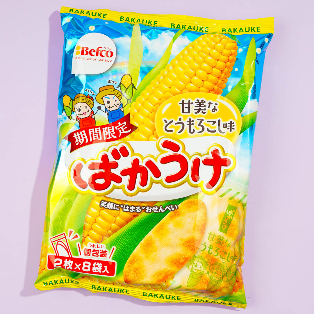 Kuriyama Beika Bakauke Reis Crackers – Sommermais