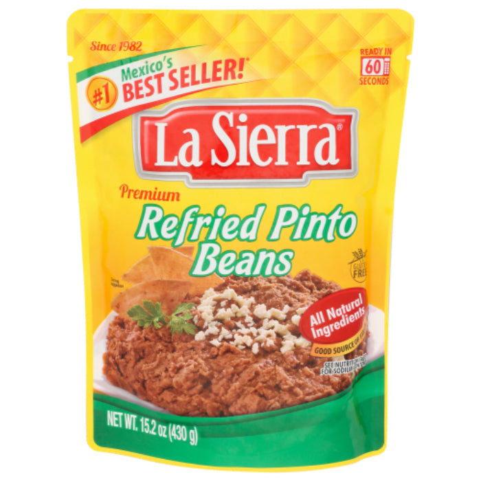La Sierra – Pinto Refried Bohnenbeutel, 15.2 Oz – 8er Packung