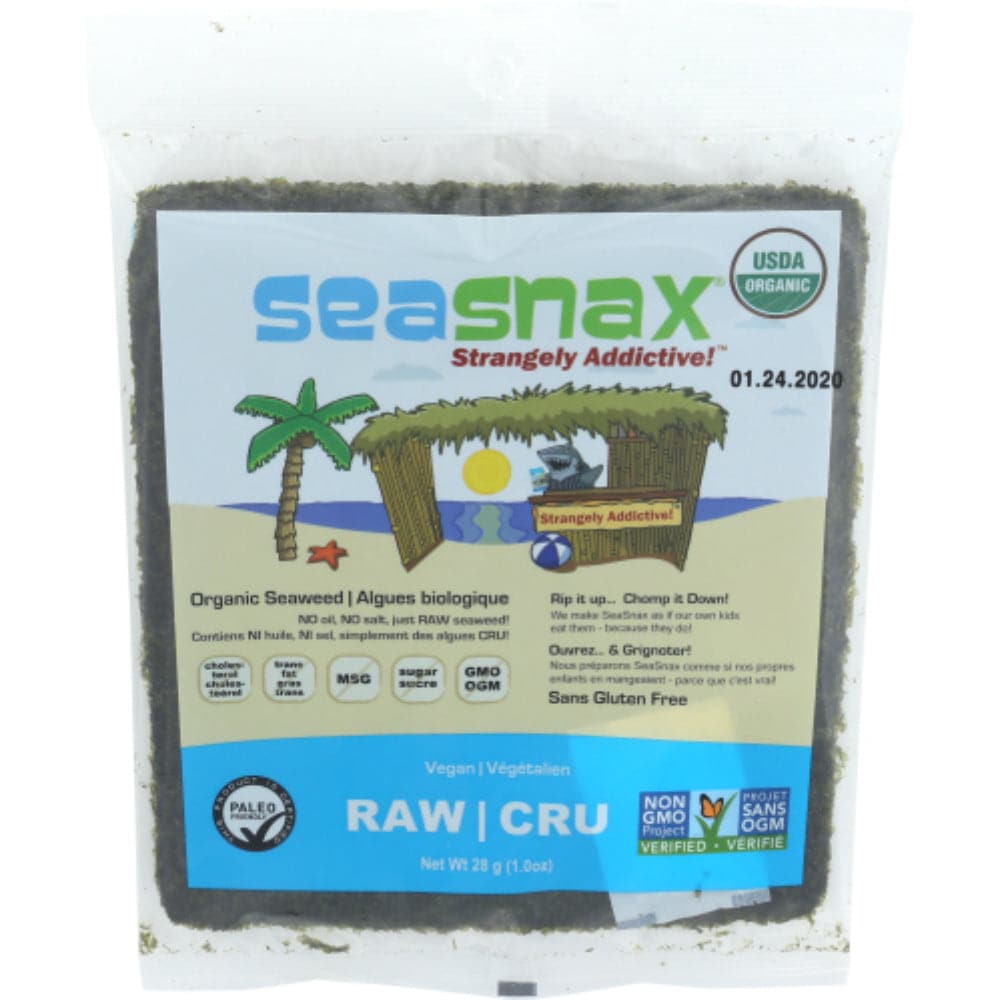 Seasnax – Bio-Raw Nori Seetang Snack