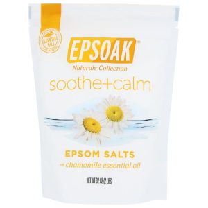 Epsoak – Beruhige + Beruhige Bittersalze mit ätherischem Kamillenöl