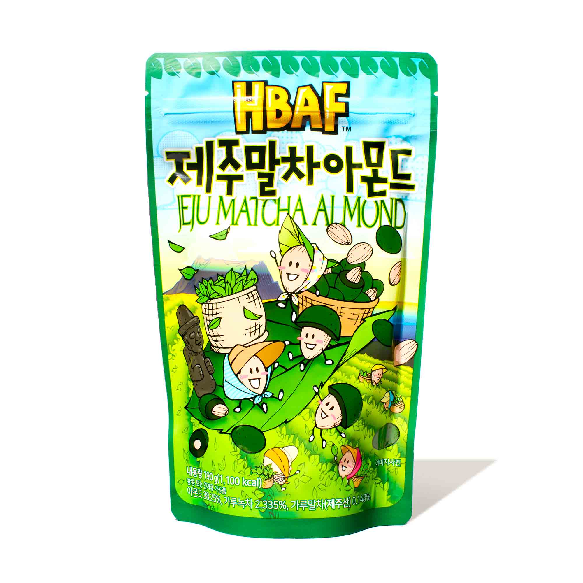 HBAF Koreanische Mandeln: Jeju Island Matcha