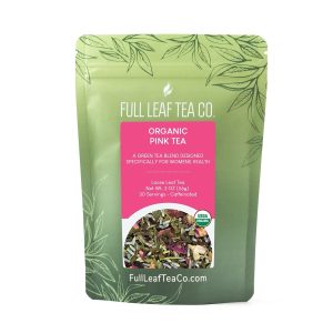 Bio-Rosa-Tee-Einzelbeutel – Gehäuse von 6