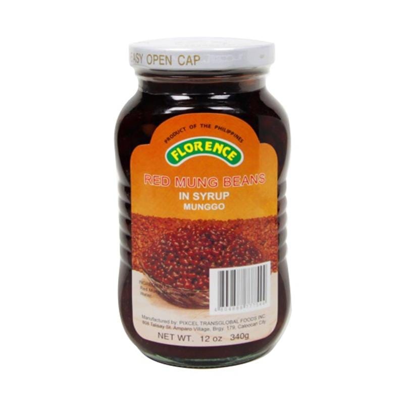 Florence Rot Mung Bean auf Syrup