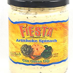 Fiesta Artischocken Spinat con queso dip