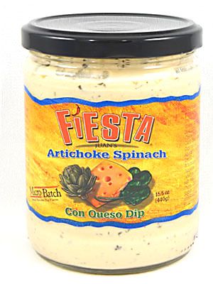 Fiesta Artischocken Spinat con queso dip