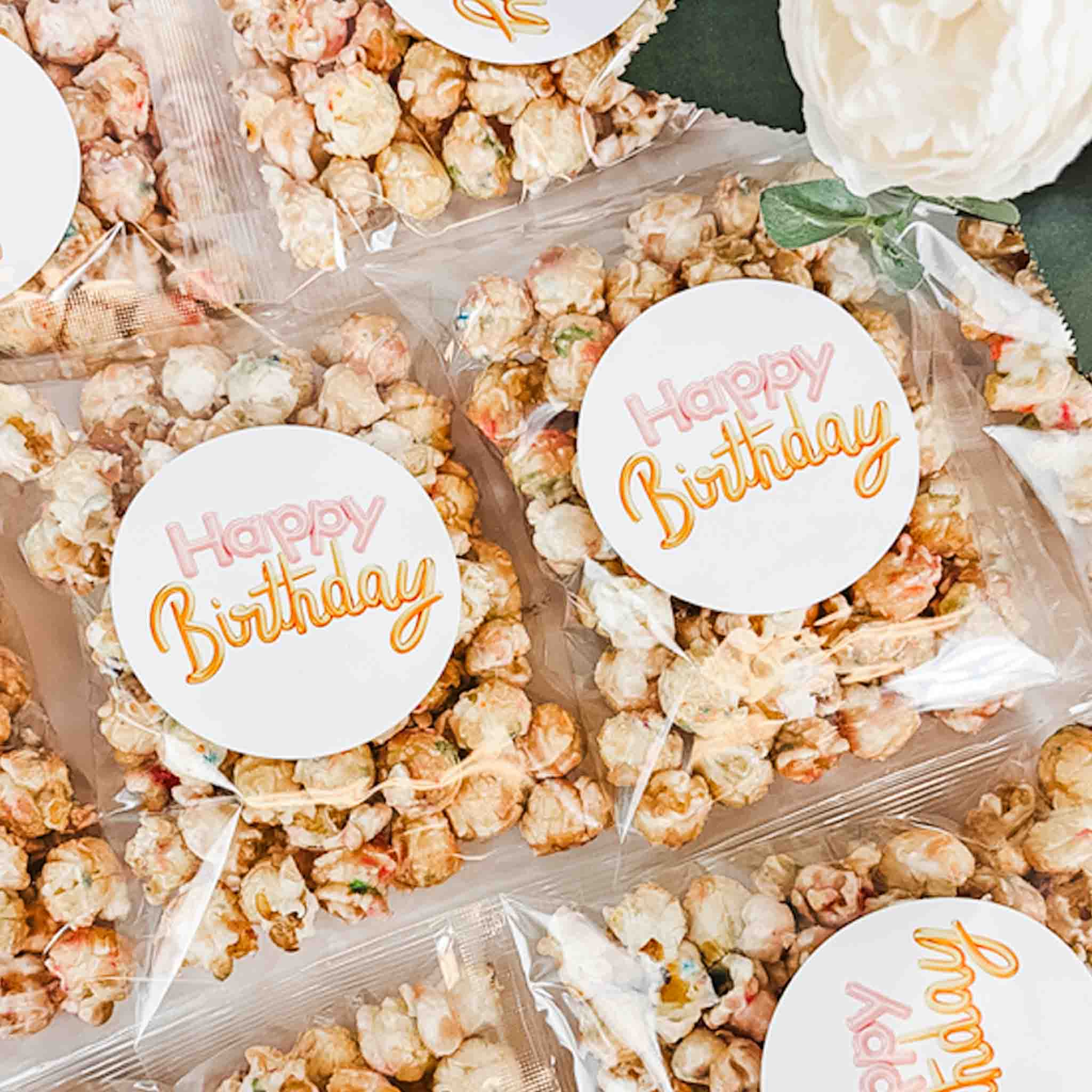 Geburtstag Popcorn Gefälligkeiten