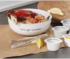 Mud Pie Holen Sie sich Crackin Bowl