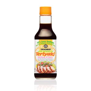 Kikkoman Less Sodium Teriyaki Marinade & Soße